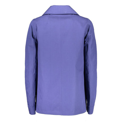 Gant Blue Cotton Jackets & Coat
