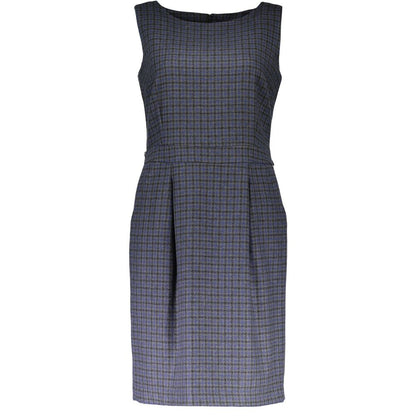 Gant Blue Wool Women Dress