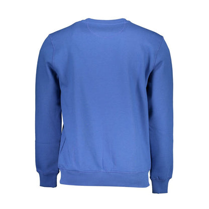North Sails Blue Cotton Men Sweater