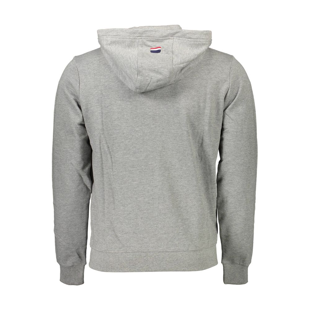 U.S. POLO ASSN. Gray Cotton Men Sweater