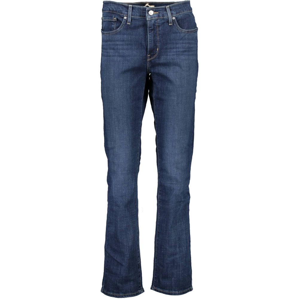 Levi's Blue Cotton Women Jean