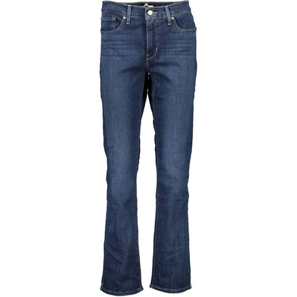 Levi's Blue Cotton Women Jean
