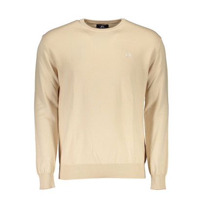 La Martina Beige Cotton Men Sweater