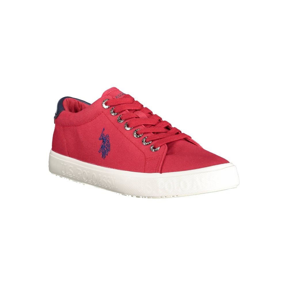 U.S. POLO ASSN. Red Cotton Men Sneaker