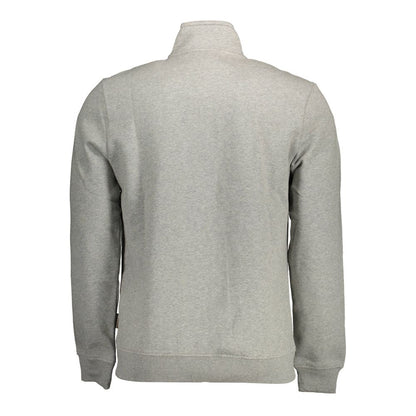 Napapijri Gray Cotton Men Sweater
