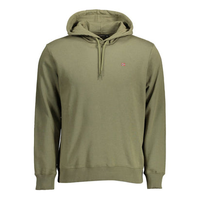 Napapijri Green Cotton Men Sweater