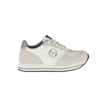 Sergio Tacchini White Polyester Women Sneaker