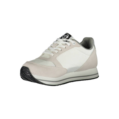 Sergio Tacchini White Polyester Women Sneaker