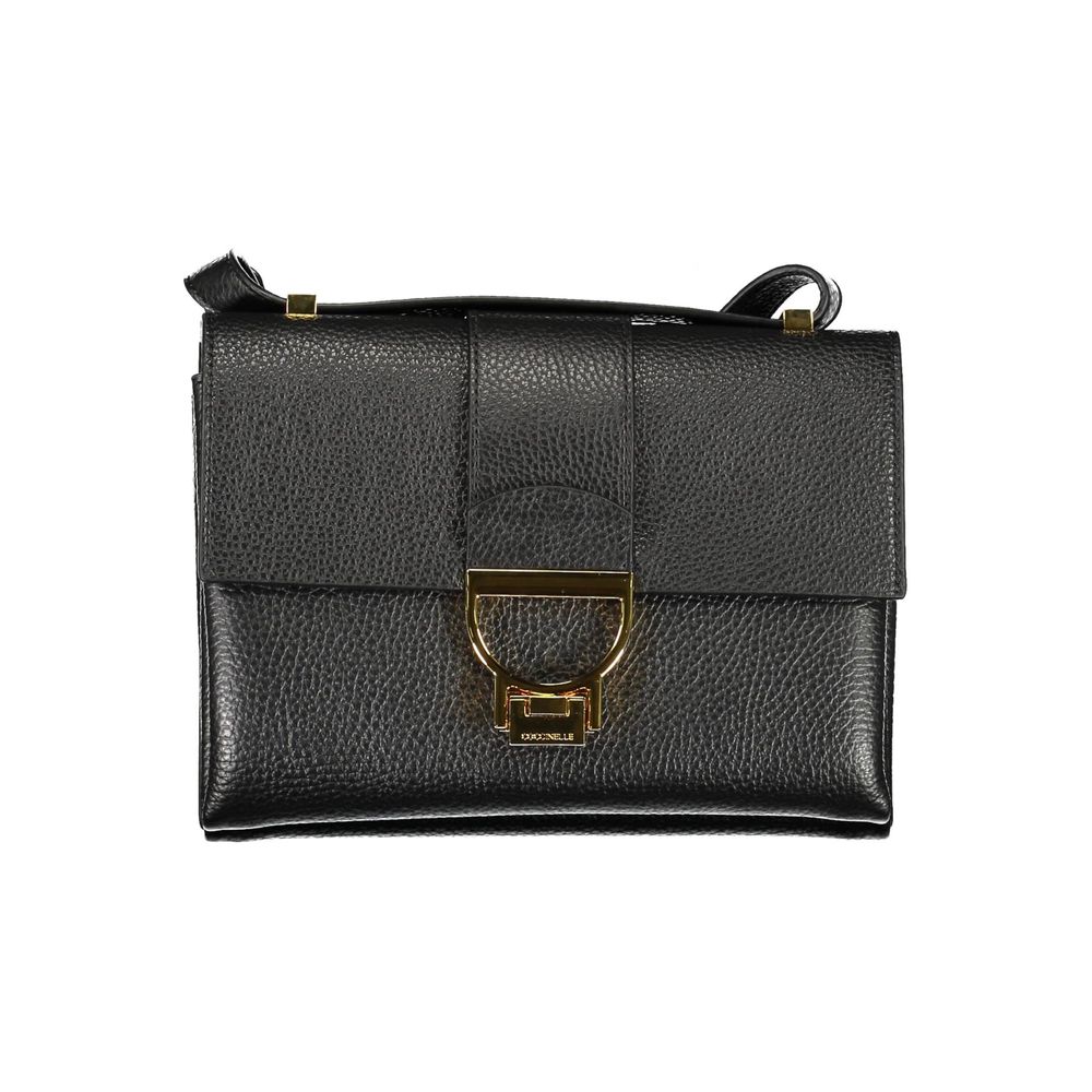 Coccinelle Black Leather Women Handbag