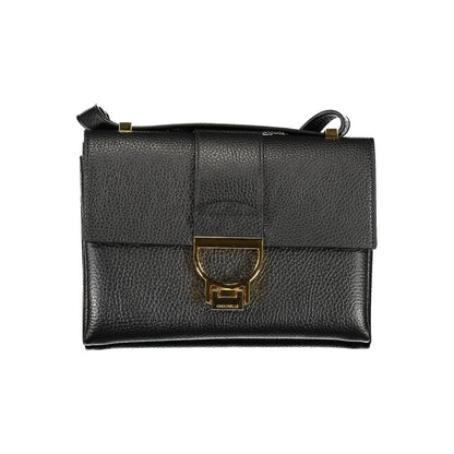 Coccinelle Black Leather Women Handbag