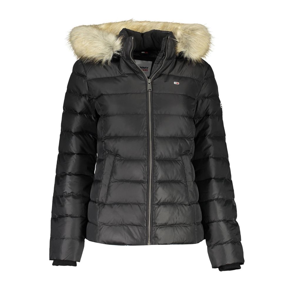 Tommy Hilfiger Black Polyester Women Jacket