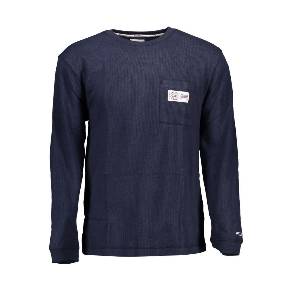 Tommy Hilfiger Blue Cotton Men Sweater