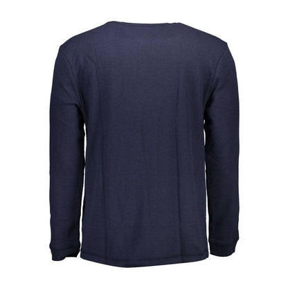 Tommy Hilfiger Blue Cotton Men Sweater