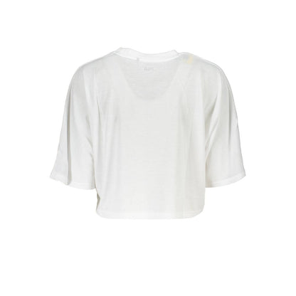 Fila White Polyester Women T-Shirt