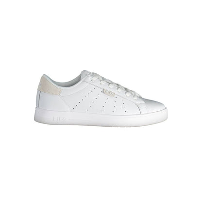 Fila White Leather Women Sneaker