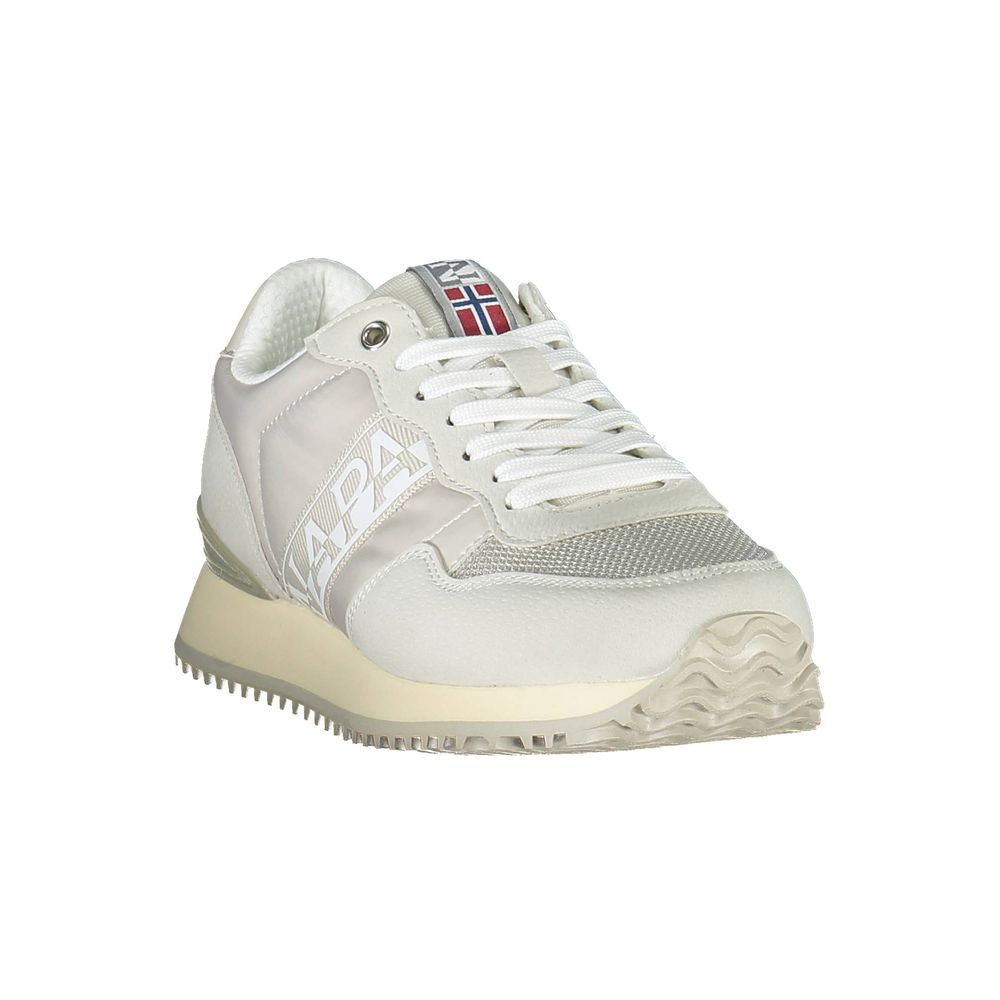 Napapijri Brown Polyester Women Sneaker