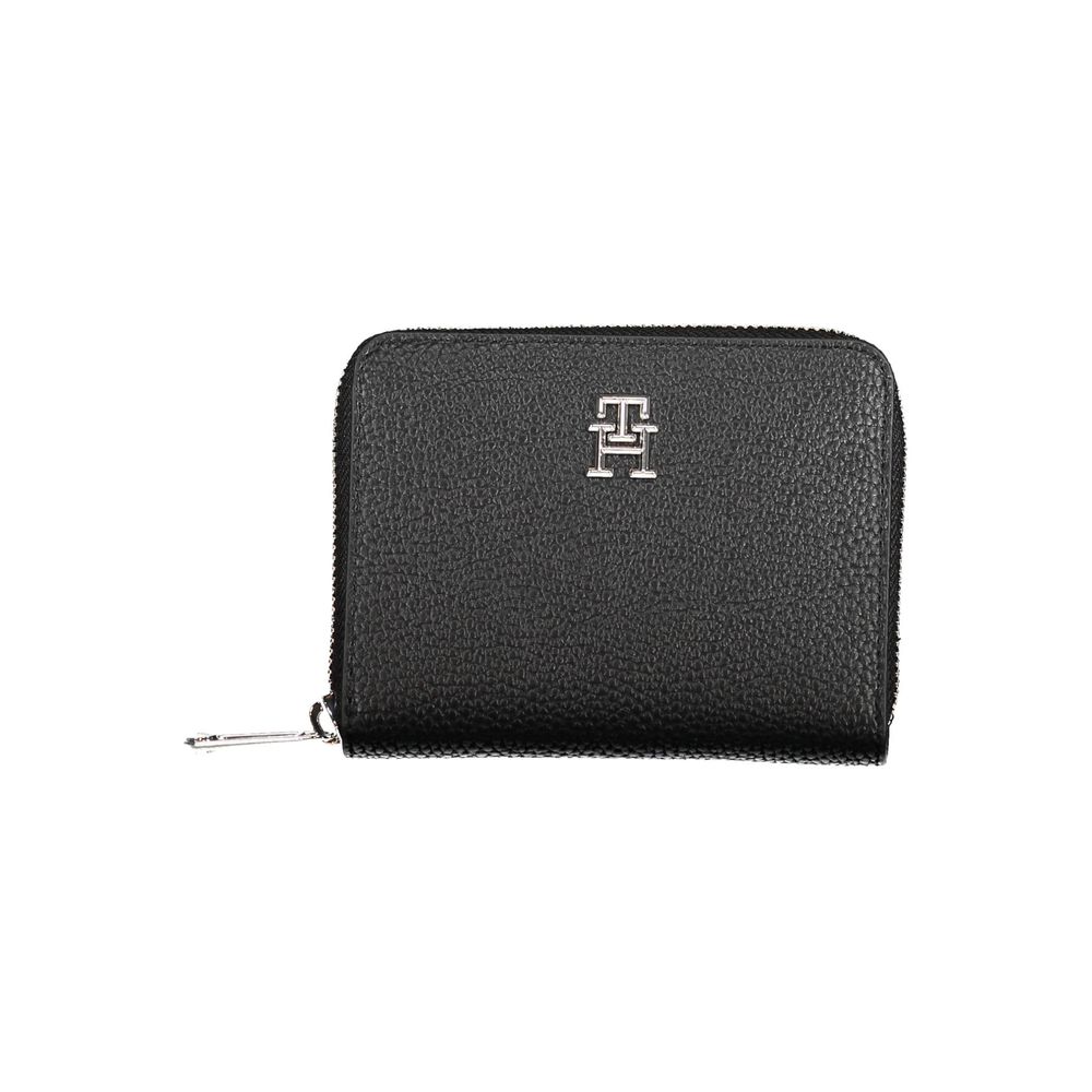 Tommy Hilfiger Black Polyethylene Women Wallet