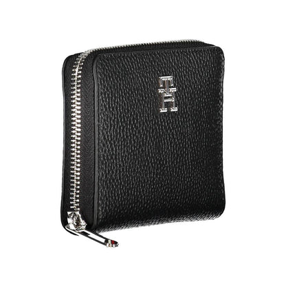 Tommy Hilfiger Black Polyethylene Women Wallet