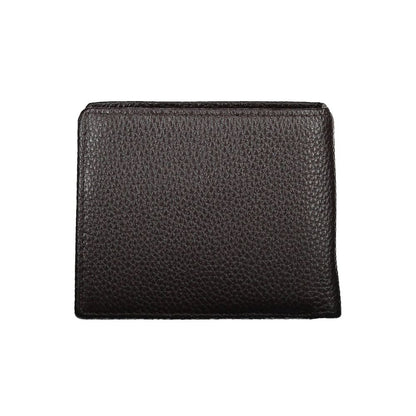 La Martina Brown Leather Men Wallet