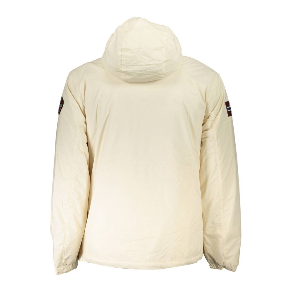 Napapijri White Polyamide Men Jacket