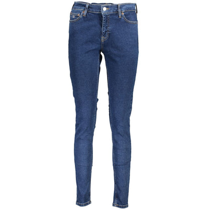 Tommy Hilfiger Blue Cotton Jeans & Pant