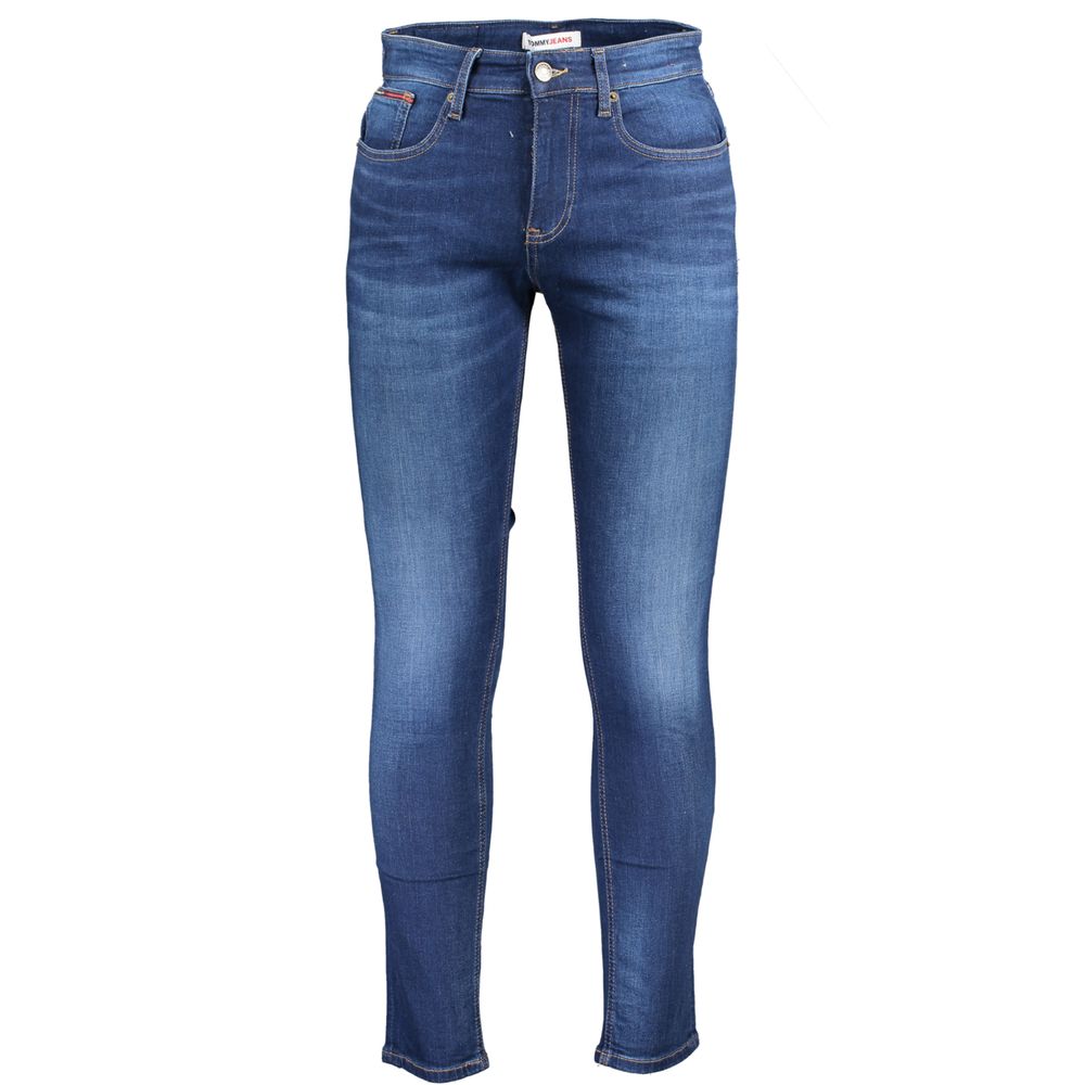 Tommy Hilfiger Blue Cotton Jeans & Pant
