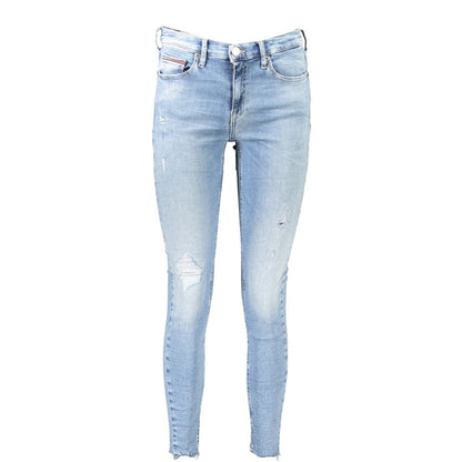 Tommy Hilfiger Light Blue Cotton Women Jeans