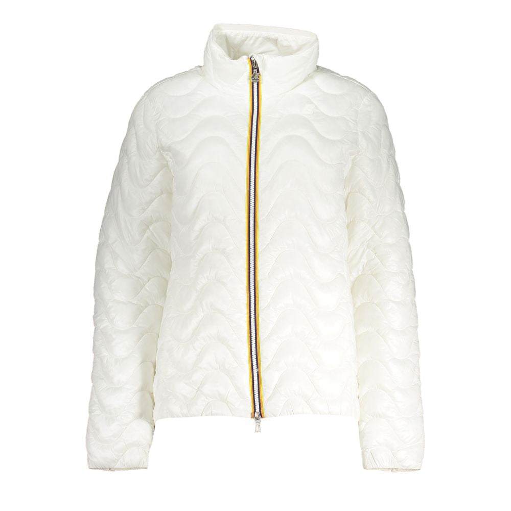 K-WAY White Polyamide Jackets & Coat