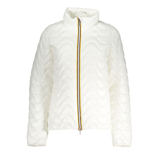 K-WAY White Polyamide Jackets & Coat