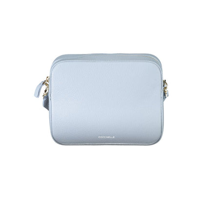 Coccinelle Light Blue Leather Women Handbag