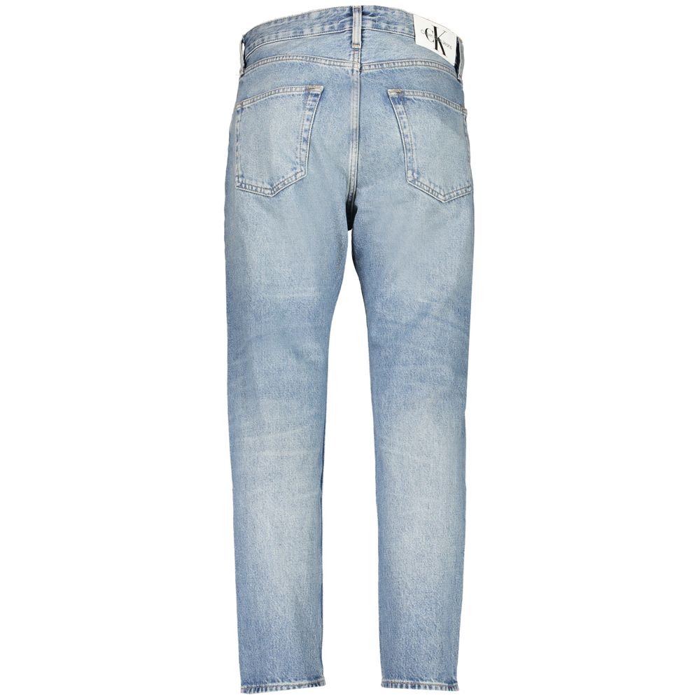 Calvin Klein Light Blue Cotton Men Jeans