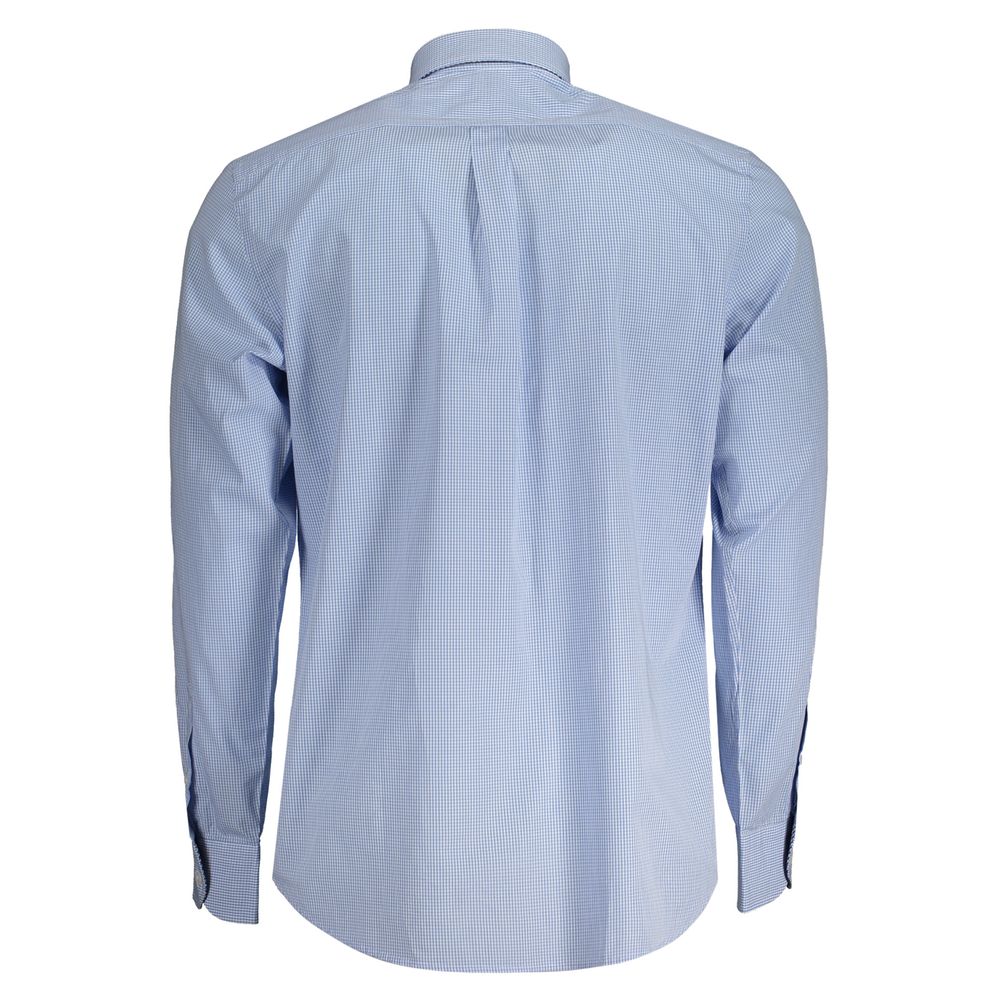 Harmont & Blaine Light Blue Cotton Men Shirt