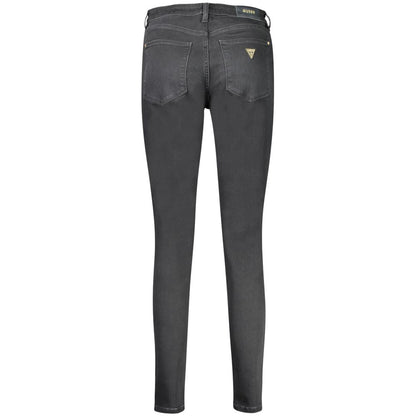 Guess Jeans Black Cotton Jeans & Pant
