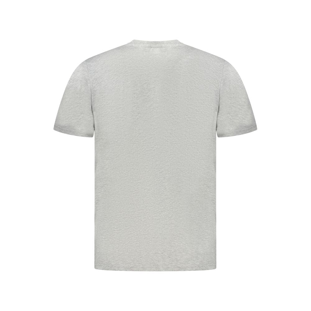 North Sails Brown Cotton Men T-Shirt
