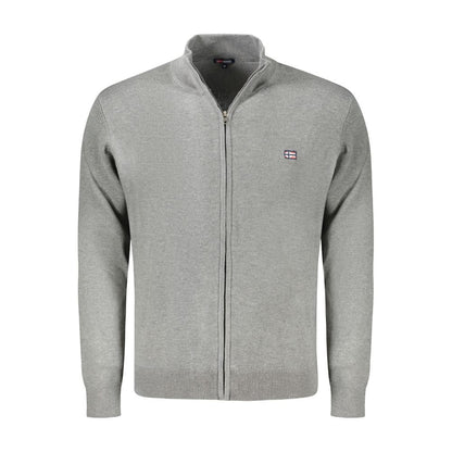 Norway 1963 Brown Polyester Mens Cardigan