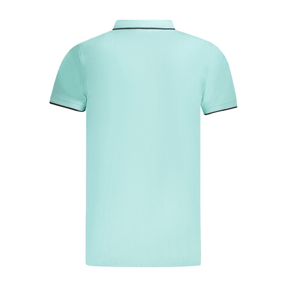 Norway 1963 Light Blue Cotton Men Polo Shirt