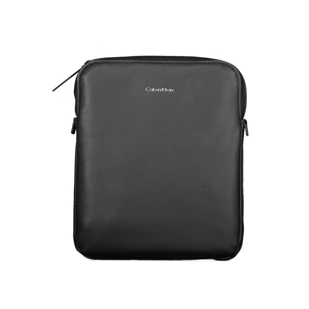 Calvin Klein Black Polyester Men Shoulder Bag