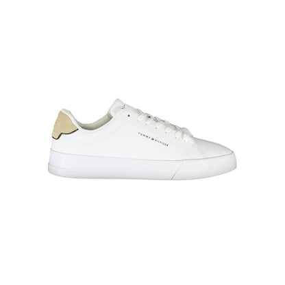 Tommy Hilfiger White Leather Men Sneaker