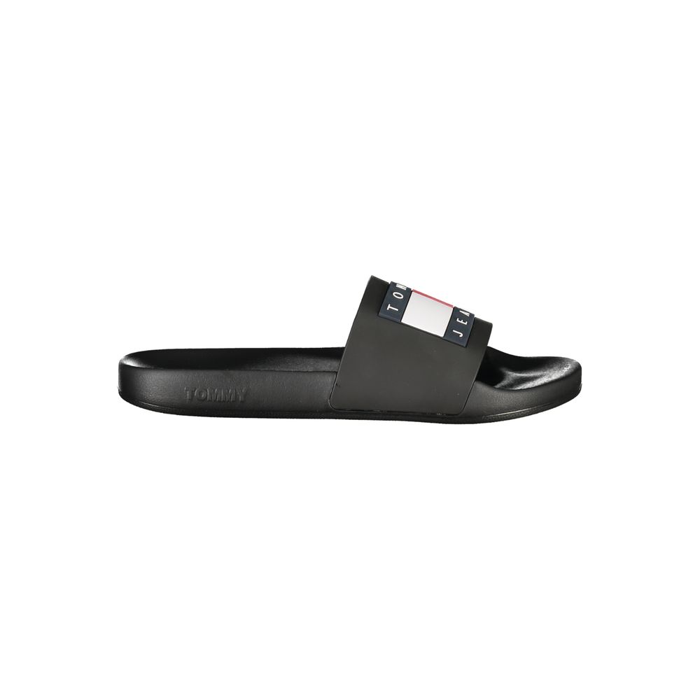 Tommy Hilfiger Black Polyethylene Men Sandal