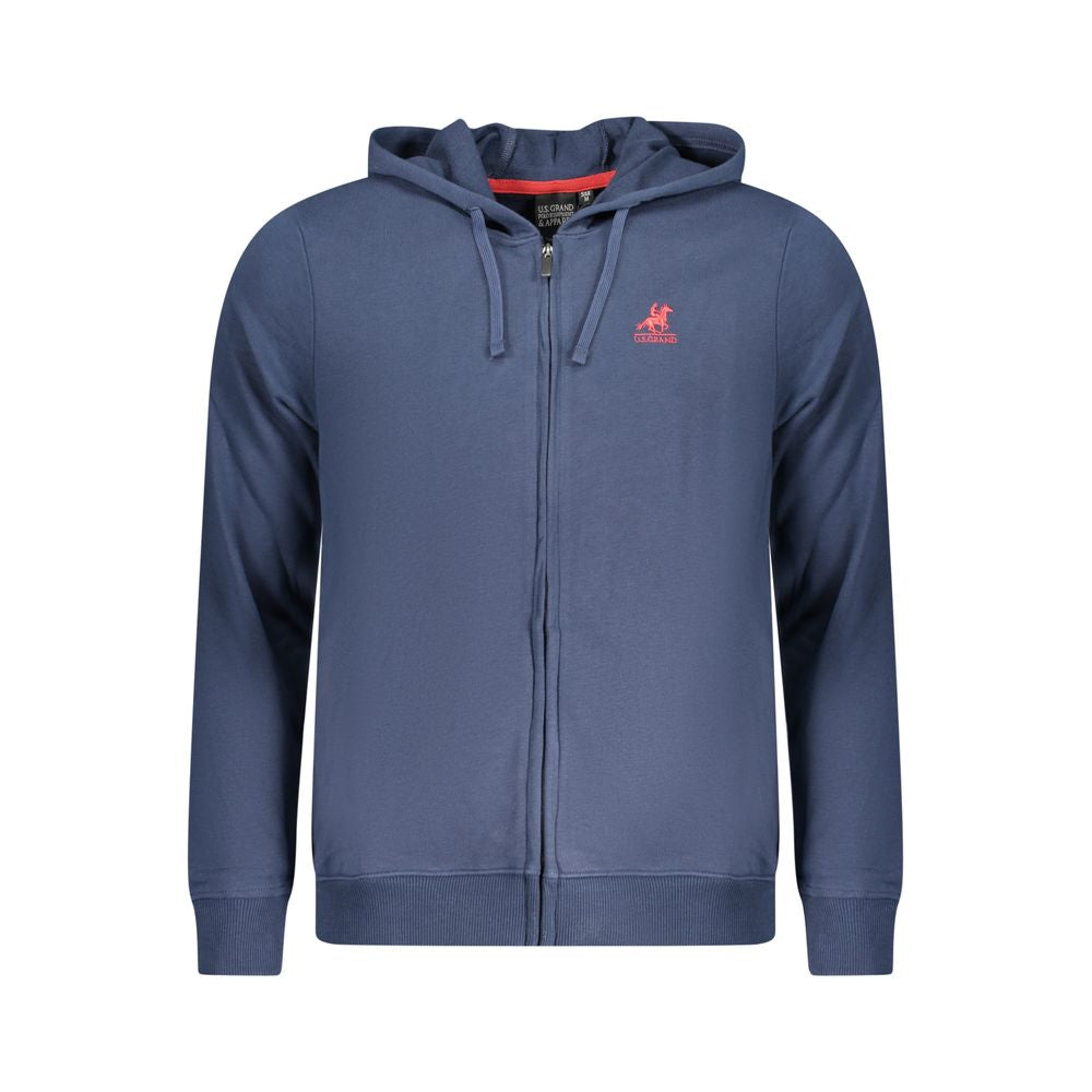 U.S. Grand Polo Blue Cotton Sweater
