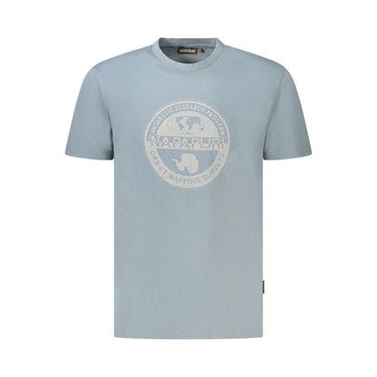 Napapijri Brown Cotton Men T-Shirt