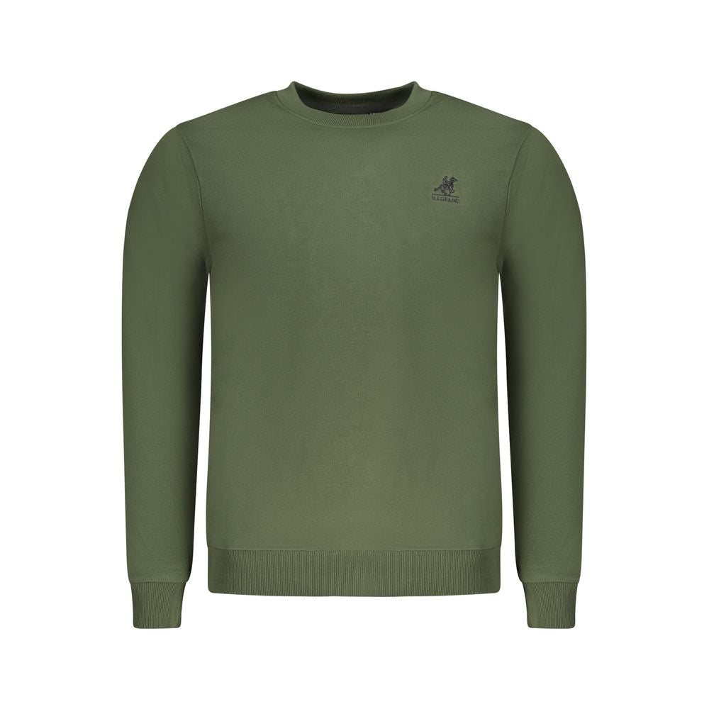 U.S. Grand Polo Green Cotton Sweater