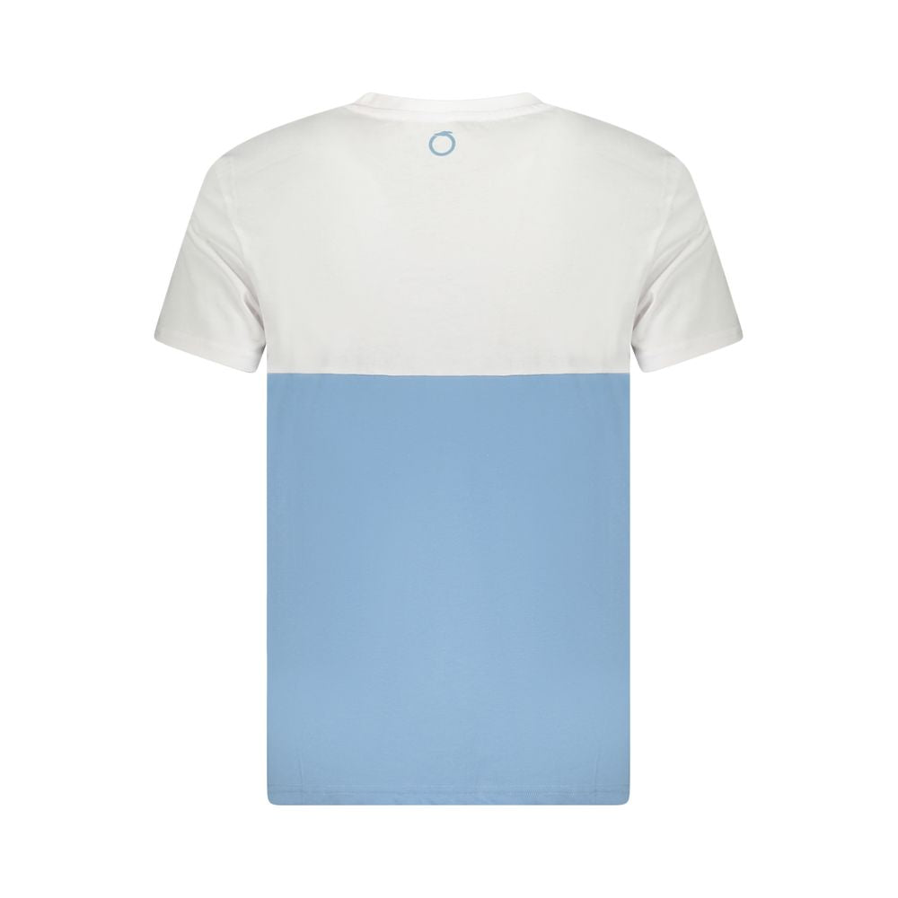 Trussardi Light Blue Cotton Men T-Shirt