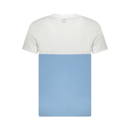 Trussardi Light Blue Cotton Men T-Shirt