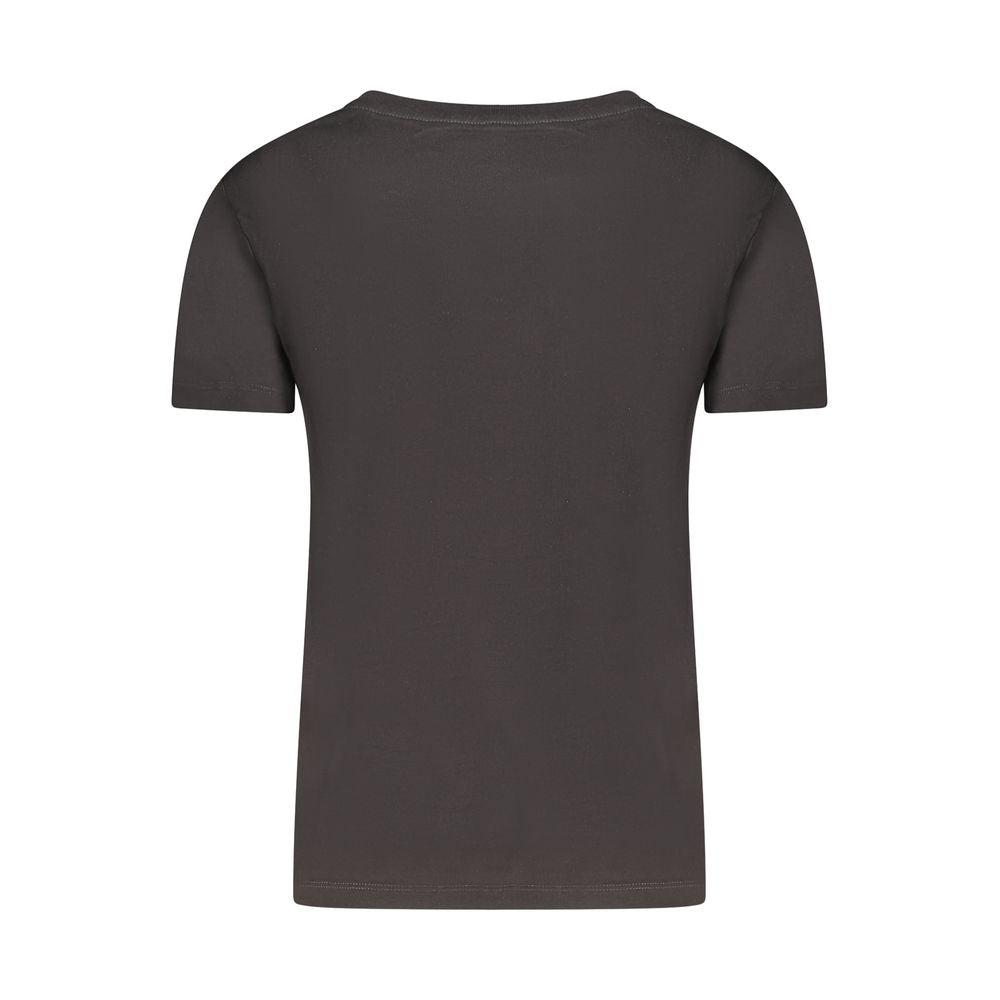 Calvin Klein Black Cotton Women T-Shirt