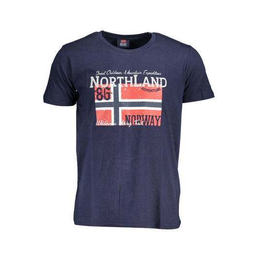 Norway 1963 Blue Cotton Men T-Shirt