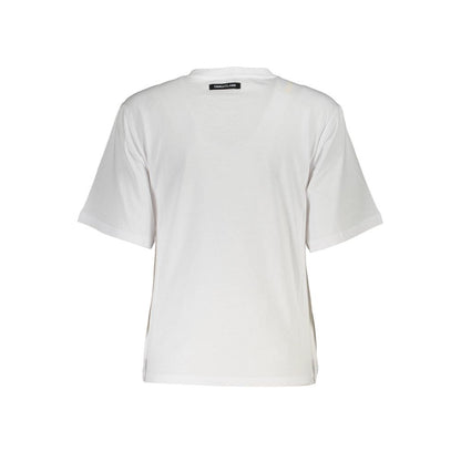 Cavalli Class White Cotton Women Top