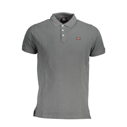 Norway 1963 Brown Cotton Men Polo Shirt
