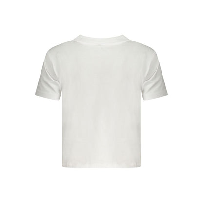 Calvin Klein White Cotton Women T-Shirt