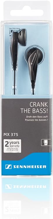 Sennheiser MX375 3.5mm In-ear Dynamic Sound Earphones Headphones